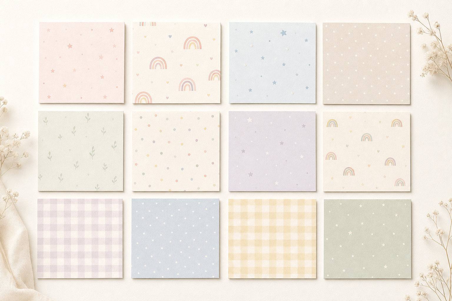 Nursery Pattern Prints pattern preview
